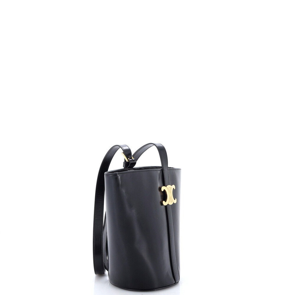 Celine Triomphe Bucket Bag Shiny Calfskin - Picture 2 of 5